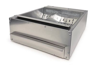 Nemco ThermalPRO Fried Food Holder shown on a white background. Stainless steel countertop unit designed to hold fried foods at serving temperature, helping maintain crispness and product quality in high-volume commercial kitchens.